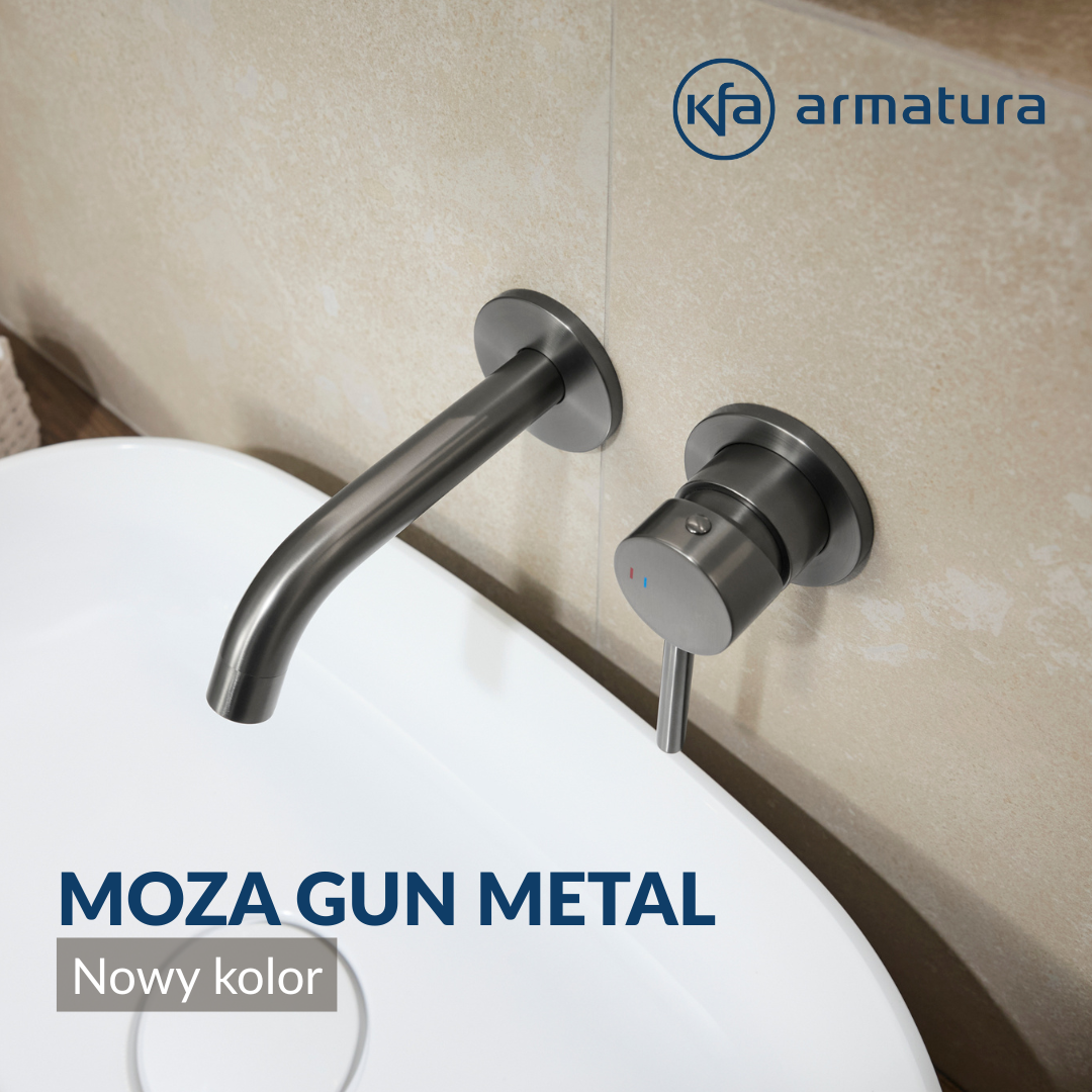 KFA ARMATURA - Szary nie jest nudny. Gun metal to nowa czerń