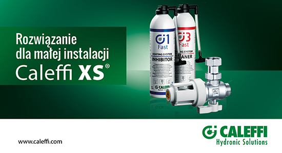 Caleffi XS® - Rozwiązanie dla małej instalacji